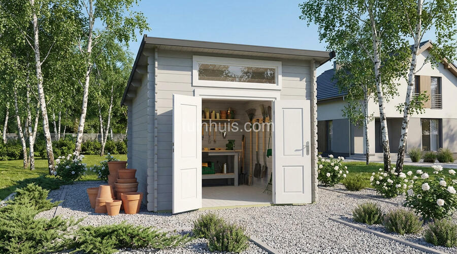 Tuinhuis Spaarndam 3x3m 28mm