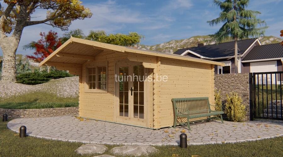Tuinhuis Aalsmeer 4x3m 28mm
