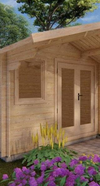 Tuinhuis Aalsmeer 3x3m 28mm — 1