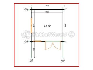 Tuinhuis Aalsmeer 3x3m 28mm — 4