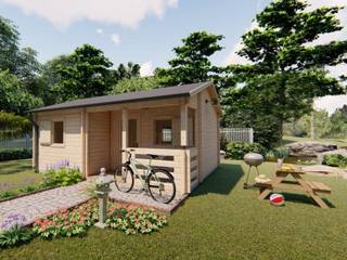 Chalet Den Bosch 26m2 5x6m 68mm — 2