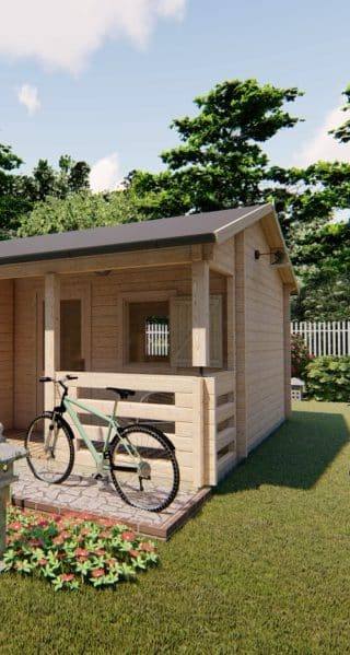 Chalet Den Bosch 26m2 5x6m 68mm — 1