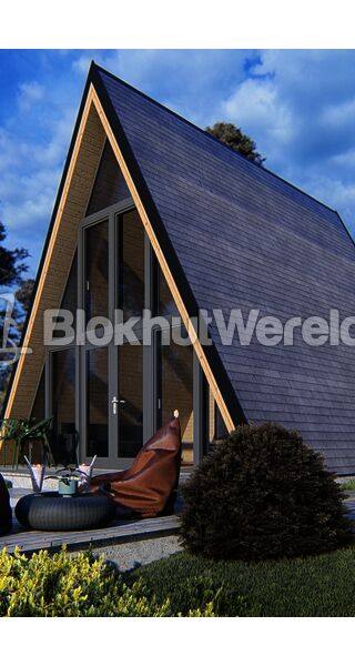 A frame zomerhuis 5,88x7m 44mm — 2