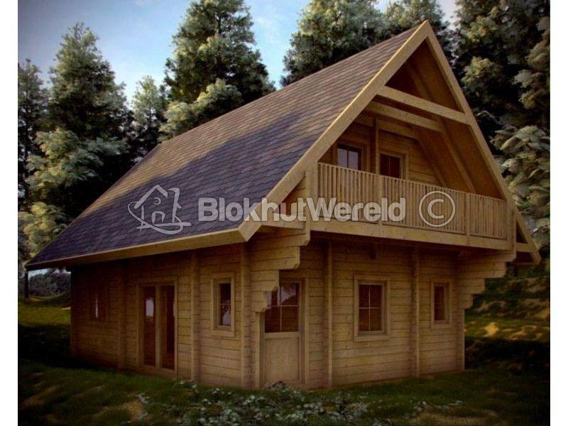 Weekend Chalet Monviso 6,56x9,1m 88mm