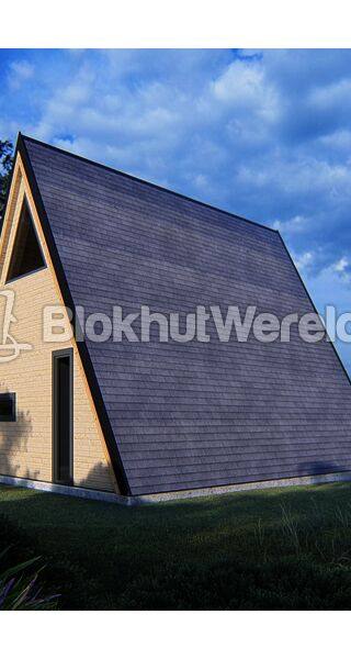 A frame zomerhuis 5,88x7m 44mm — 3
