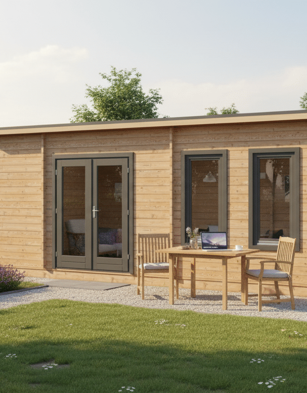 Tuinhuis Rust en Vreugd 6,60x4,00-44mm 26,40m² | Lessenaarsdak