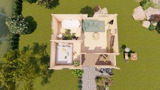 Chalet Den Bosch 26m2 5x6m 68mm — 4