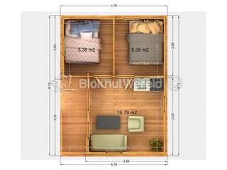 Chalet Den Bosch 26m2 5x6m 68mm — 3