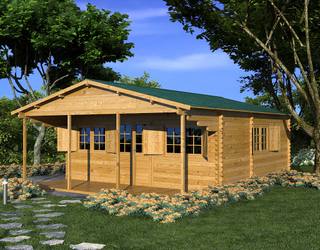 Weekend Chalet Bal 6x6m 68mm — 2