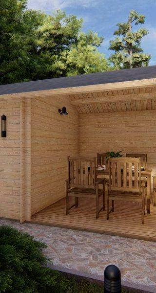 Tuinhuis Amstelveen 3x5,9 - 28mm — afbeelding 2