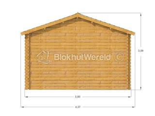 Blokhut Veenwouden 3,8x3,8 44mm — 4