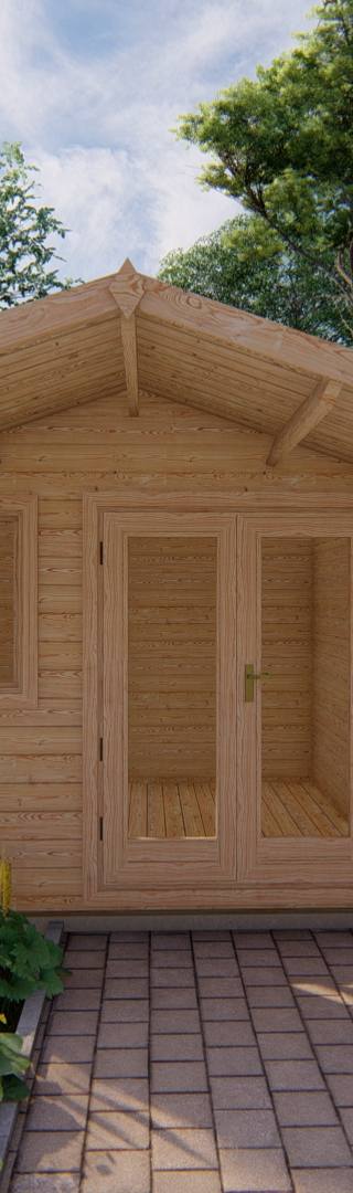 Tuinhuis Aalsmeer 3x3m 28mm — 2