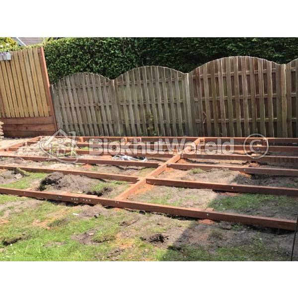 Hardhouten Palenfundering