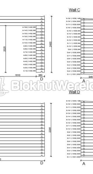 Blokhut Naarden 4x3m 44mm — afbeelding 2