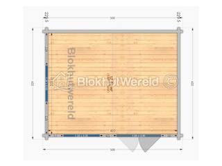 Tuinkantoor 5x4m | helemaal compleet | pakket korting — 2