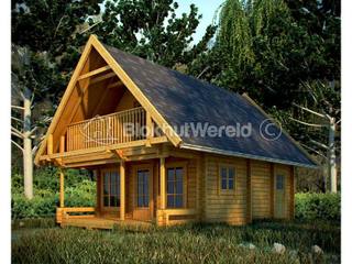 Weekend Chalet Cervino 7,75x9,3m 88mm — 2