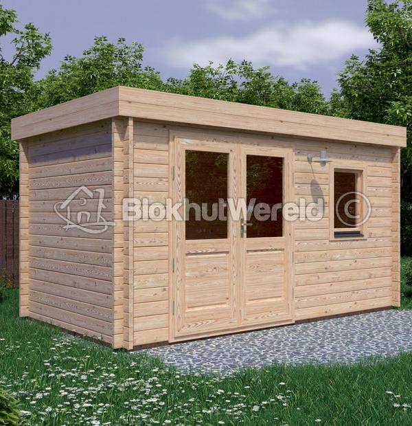 Tuinkantoor 4.5x2.5m | helemaal compleet | pakket korting