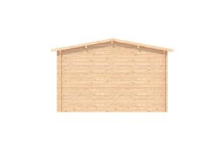 Houten garage Zuid-Holland 4x6m 44mm — 2