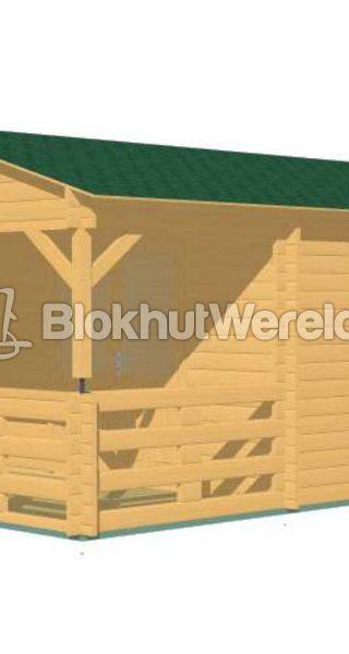 Eigen ontwerp De Kwakel 4x6m incl. luifel 44mm — afbeelding 2