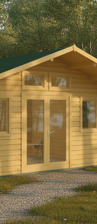 Tuinhuis De Bretten 4,80x4,90-44 23,52m² | Zadeldak — 1