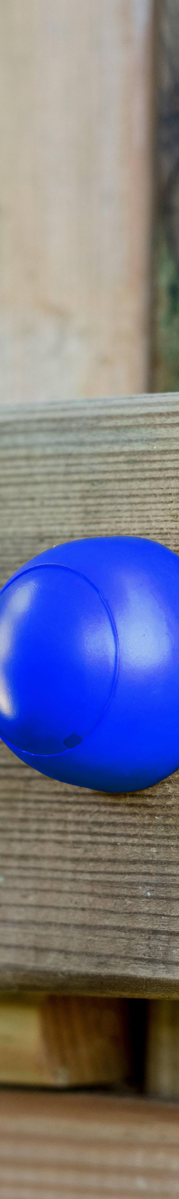Afdekdop, blauw