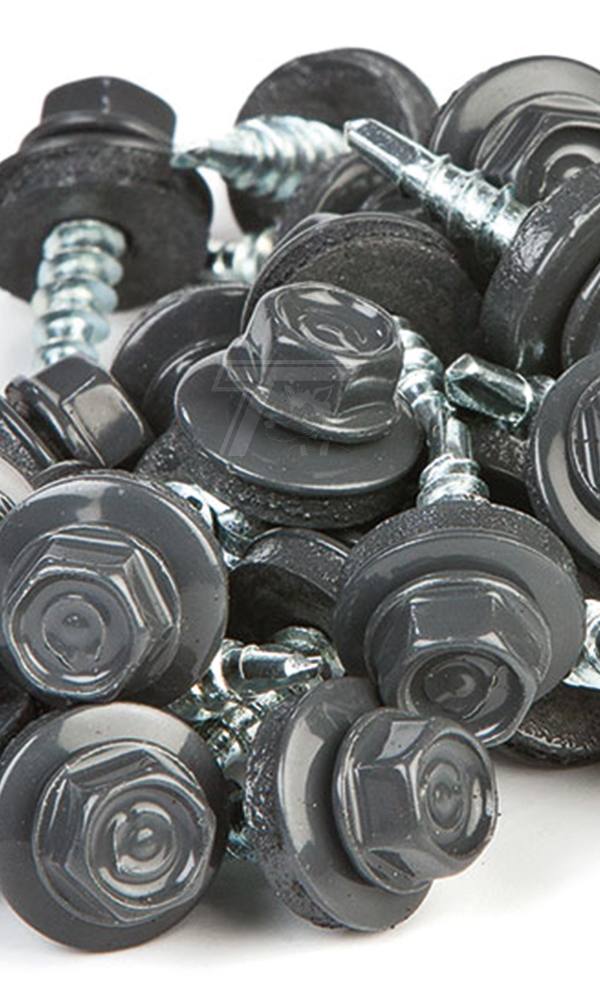 Aquapan / Easypan schroeven - antraciet - 20 mm - doos van 40 stuks