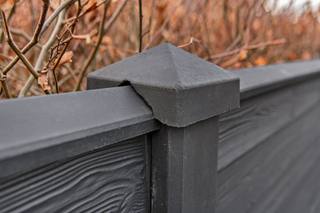 Berton© afdekkap antraciet gecoat, diamantkop 180 cm — 3