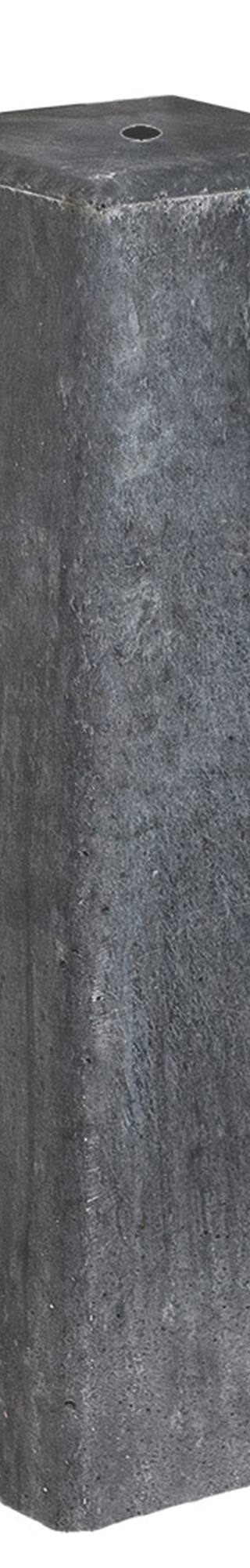 Berton© betonpoer (18,0 x 18,0) > (15,0 x 15,0) x 50,0 cm, antraciet, M16-bus, Eco — 1