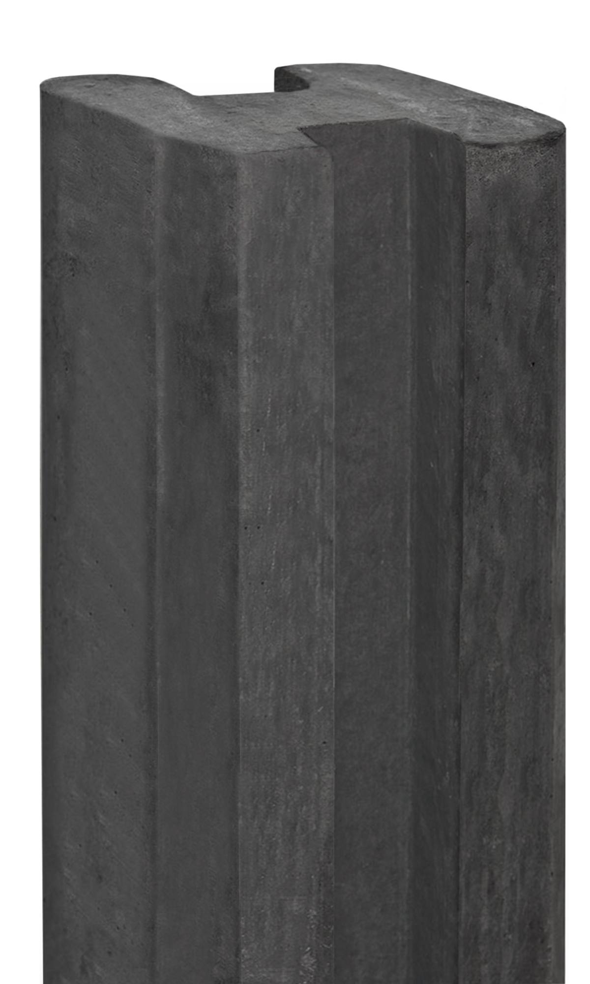 Berton-E-sleufpaal Vecht antraciet 10 x 10 x 190 cm tussenmodel