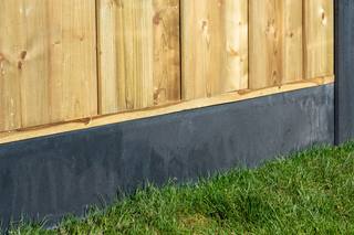 Berton©-onderplaat antraciet H24 x D3,5 x L184 cm — 3