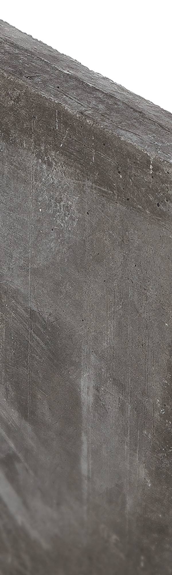 Berton©-onderplaat antraciet H24 x D3,5 x L184 cm