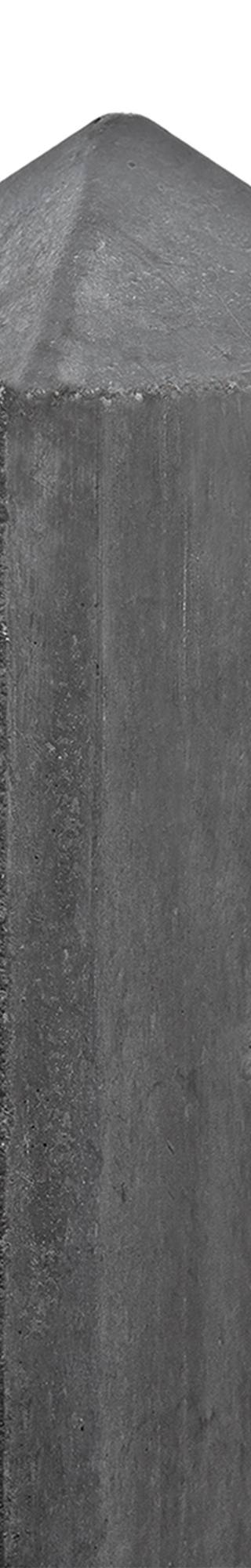 Berton©-paal IJssel antraciet diamantkop 10 x 10 x 190 cm tussenmodel — 1