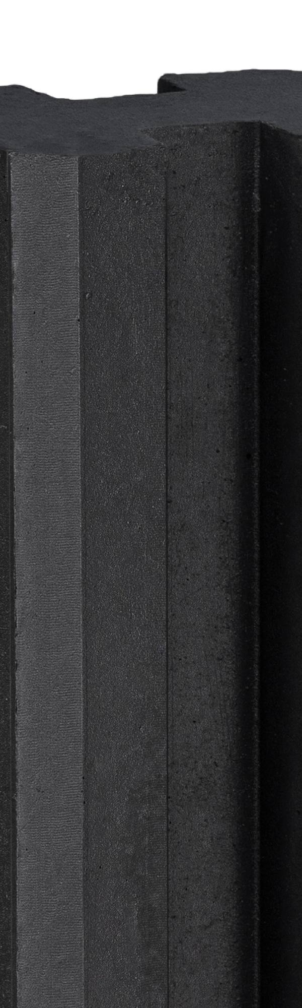Berton©-sleufpaal Dinkel antraciet gecoat 115 x 115 x 277 cm tussenmodel
