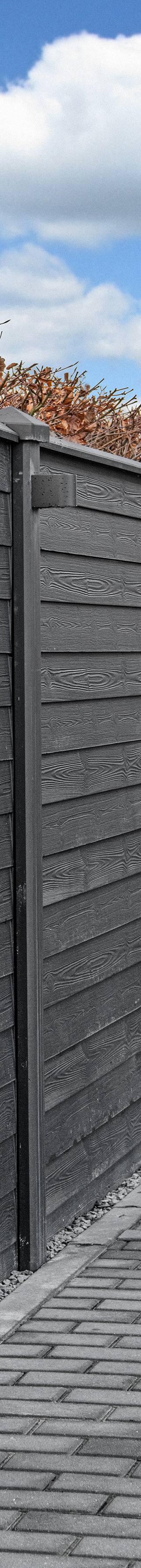 Berton©-sleufpaal Reest antraciet gecoat 115 x 115 x 272 cm tussenmodel — 4