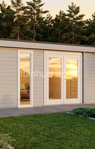 Tuinkantoor 6x4,5m | helemaal compleet | pakket korting — 1