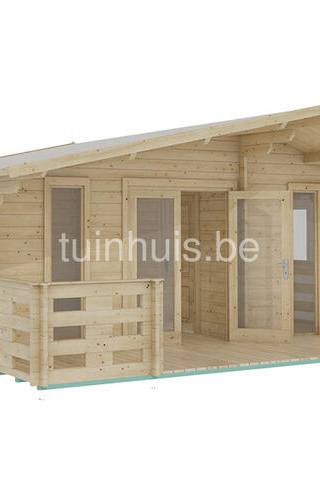 Blokhut Vinkeveen 6x4,5m 44mm — afbeelding 5