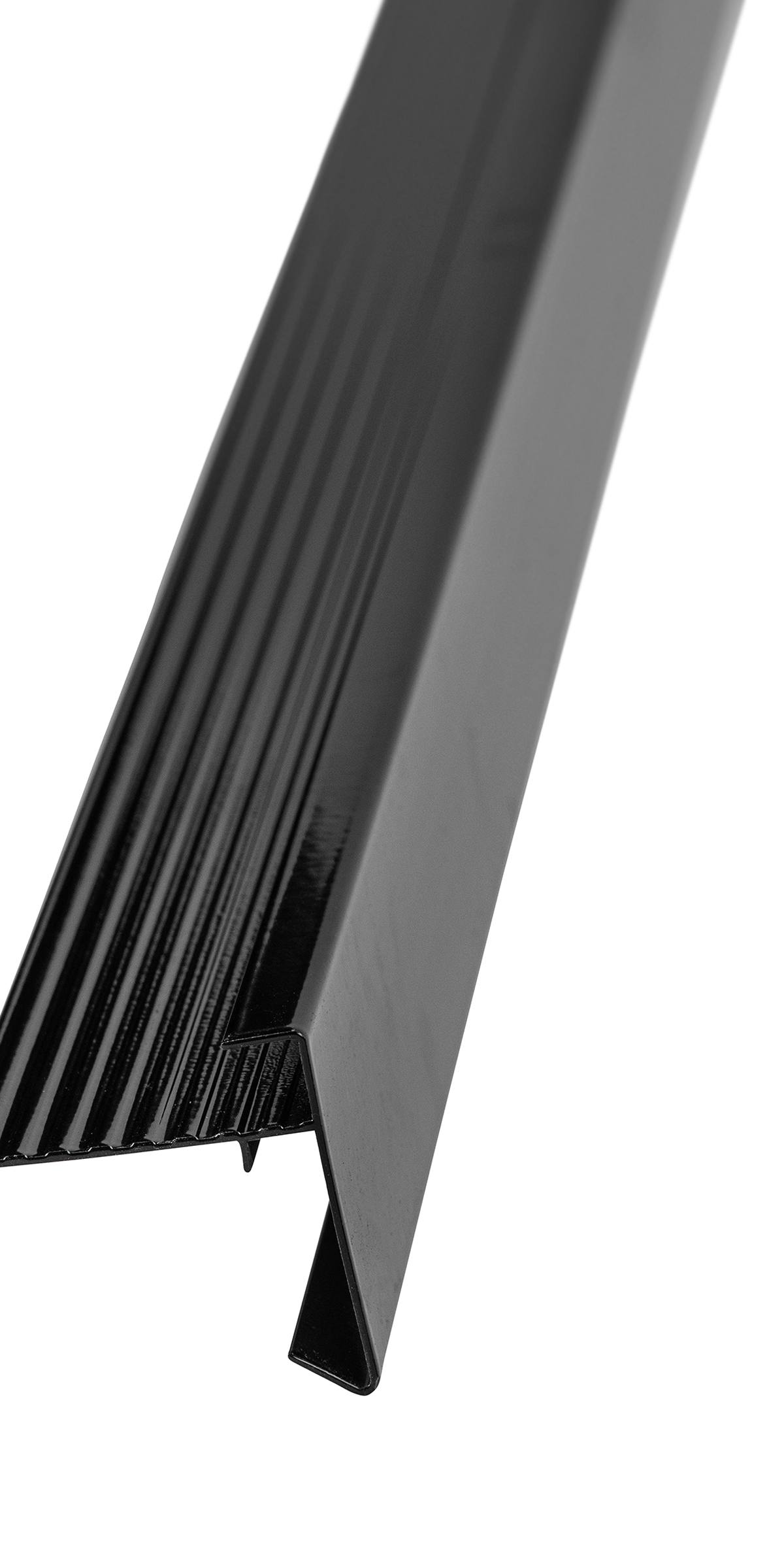 Blokhutaccessoires aluminium zwart Daktrim 4,5 x 4,5 x 250 cm