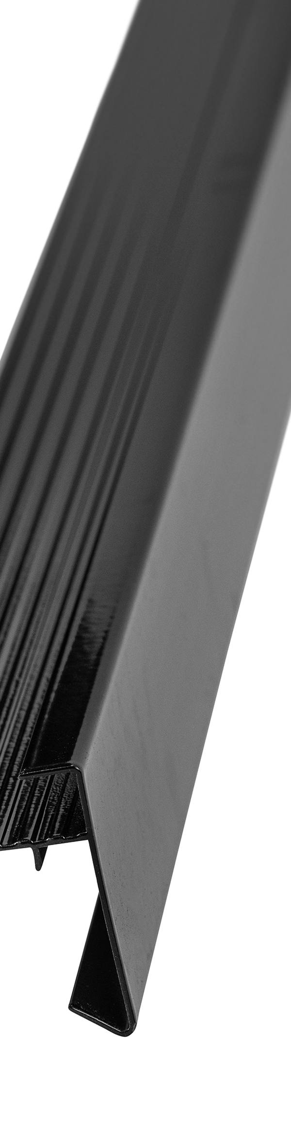 Blokhutaccessoires aluminium zwart Daktrim 4,5 x 4,5 x 250 cm
