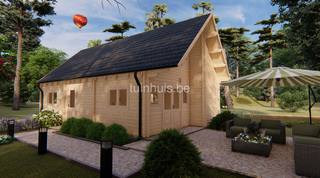 Chalet Alegranza 6x10m 68mm — 2