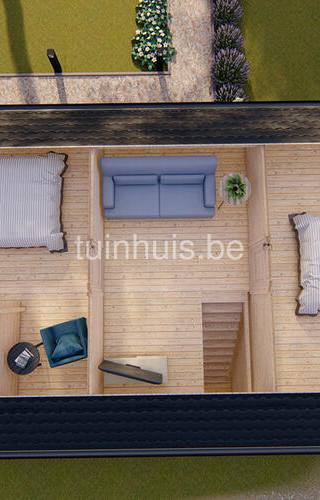 Chalet Alegranza 6x10m 68mm — afbeelding 5
