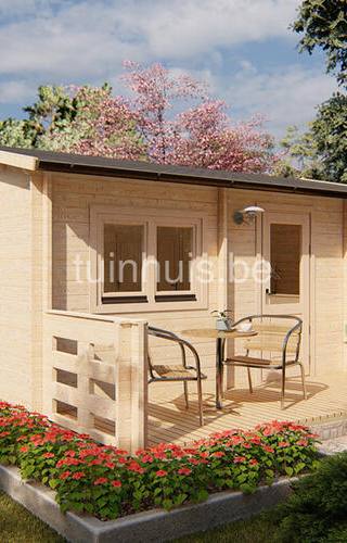 Chalet Audra 6x5,2m 44mm — 2