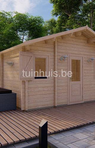 Chalet Den Haag 6,5x7,7m 42m2 68mm — 2