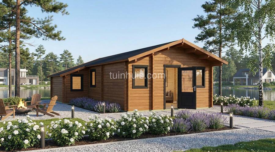 Chalet Den Haag 6,5x7,7m 42m2 68mm