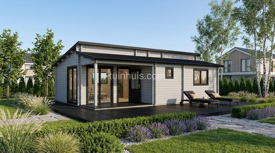 Chalet Den Helder 6,36x8,86m 68mm
