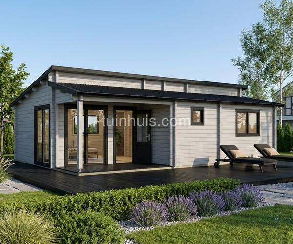 Chalet Den Helder 6,36x8,86m 68mm