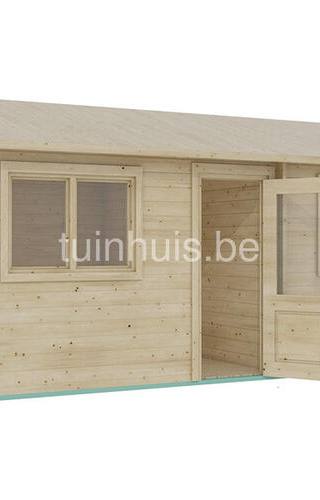 Chalet Hellevoetsluis 6x4m 44mm — 3