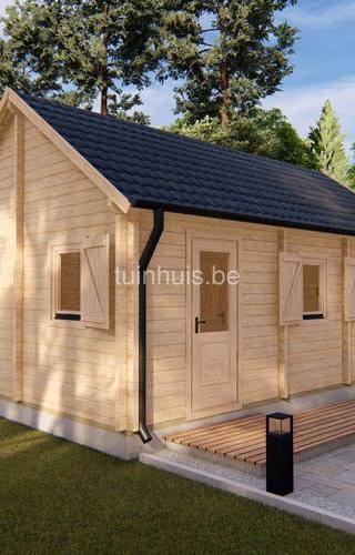 Chalet Stadskanaal 4,5x6m (27m2) 68mm — afbeelding 5