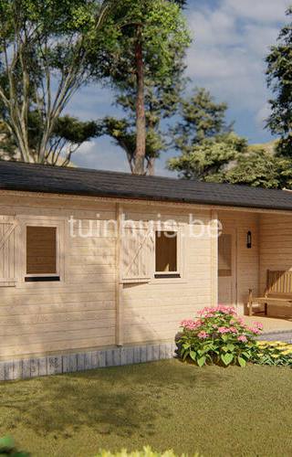 Chalet Wassenaar 70m2 7x10m 68mm — 2