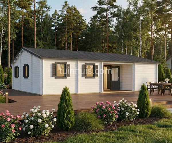 Chalet Wassenaar 70m2 7x10m 68mm