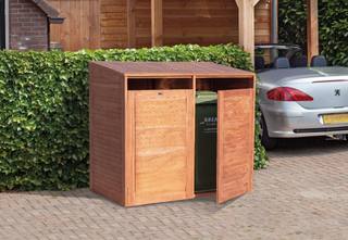 Containerberging hardhout Dubbel — 2